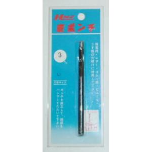 メール便対応】新潟精機 SK 皮抜きポンチセット 3・6・9mm HP-369S