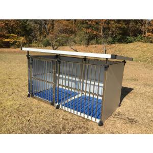 ドッグハウス DFS-M2 〔 1坪タイプ 屋外用 犬小屋 〕 大型犬