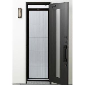 川口技研 スリム型 ロータリー網戸 SRA-1 網戸 川口技研 スリム型ロータリー SRA-1 標準サイズ H165～185cm×W50
