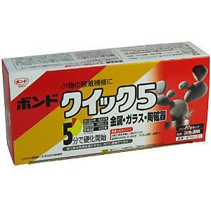 コニシ ボンド クイック5 エポキシ樹脂系接着剤 80gセット #16131