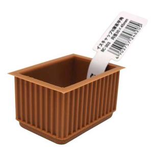 WAKI 和気産業 イスキャップB薄茶平角 内径30×45mm BC-303