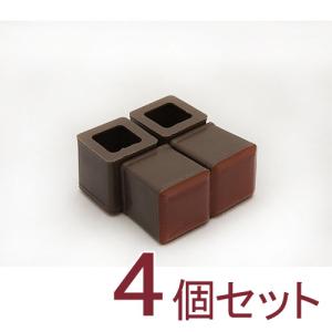 WAKI 和気産業 家具のスベリ材 角キャップ...の詳細画像1