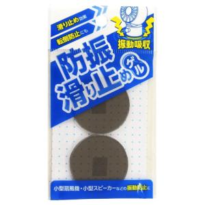 （メール便可）WAKI 和気産業 防振滑り止めゲル クリアグレー 厚さ2mm×40φ 2入り BGL-004｜hcbrico