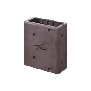 WAKAI 若井産業 ツーバイフォー材 2×4材専用壁面突っ張りシステム ディアウォール専用 中間ジョイント DWCJDB ダークブラウン