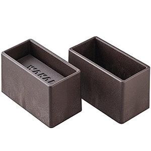 WAKAI 若井産業 2×4材専用 ディアウォールS ダークブラウン上下パッドセット DWS24DB 左右対称タイプ