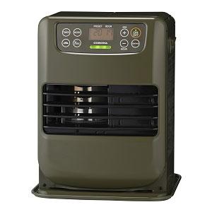 CORONA コロナ ポータブル電源対応石油ファンヒーター  FH-CP25Y（G）オリーブグリーン...