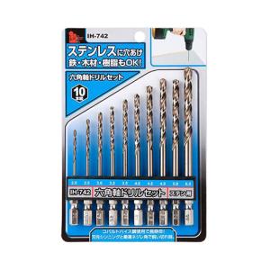 三京ダイヤモンド VBダイヤドリル 12mm VBH-120 六角軸 タイル用ドリル