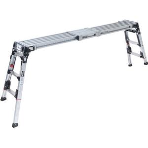 （メーカー直送）（法人限定）アルインコ 上部操作式 伸縮天板 伸縮脚付足場台 VSX-1709RX