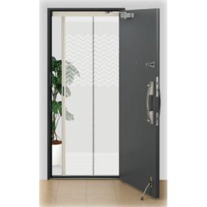 川口技研 窓用 OK内開きアミド 網戸 Mサイズ ブロンズ UB-096