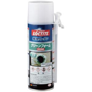 ヘンケルジャパン LOCTITE 発泡ウレタン グリーンフォーム ミニ 297g DGM-300｜hcbrico