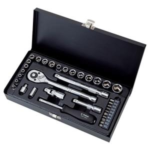 SK11 藤原産業 T型トルクスビットソケットセット 差込9.5mm SHS308BT