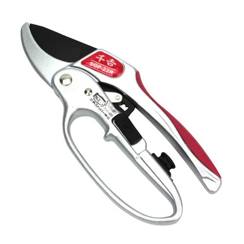 （メール便送料無料）藤原産業 千吉 ラチェット式剪定鋏 SGP-22R