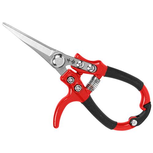 （メール便送料無料）藤原産業 千吉 丸型ハンドル園芸鋏 芽切 SGP-38