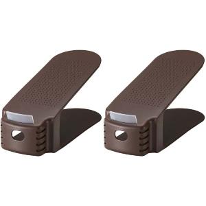 吉川国工業所 ライクイット くつホルダー 2P ブラウン