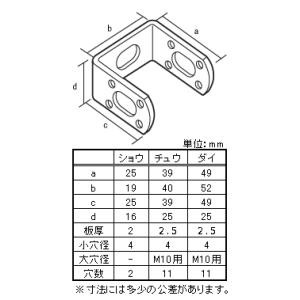 (メール便可)八幡ねじ 補助金具黒 No.72...の詳細画像1