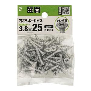 （可）八幡ねじ 石膏ボードビス 25 100本入