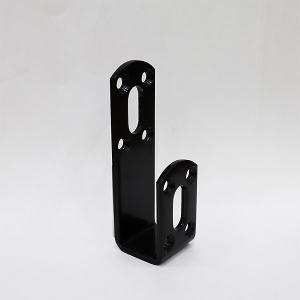 メール便可）八幡ねじ 補助金具 黒 No.6 L-160B : ホームセンター