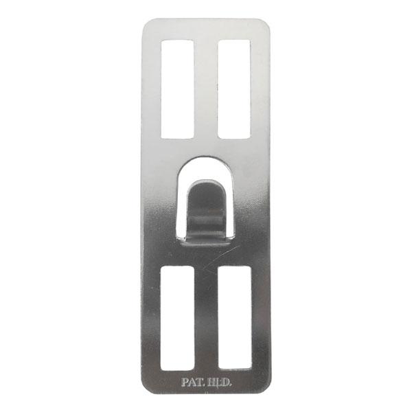 （メール便送料無料）若林製作所 壁美人 石膏ボード用固定金具 P-4 シルバー 2枚セット 静止荷重...