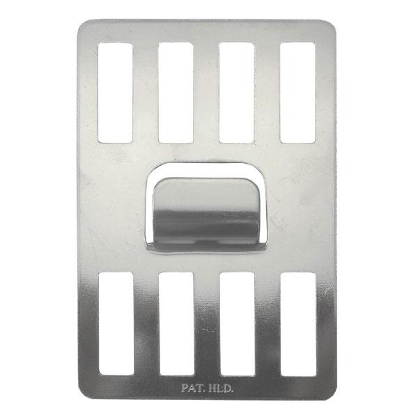 （メール便送料無料）若林製作所 壁美人 石膏ボード用固定金具 P-8 シルバー 2枚セット 静止荷重...