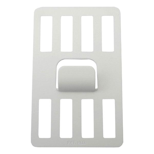 （メール便送料無料）若林製作所 壁美人 石膏ボード用固定金具 P-8 ホワイト 2枚セット 静止荷重...