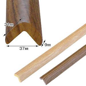 カーボーイ 安心クッション L字型 小 木目 幅37mm×長900mm×高31mm×厚9mm