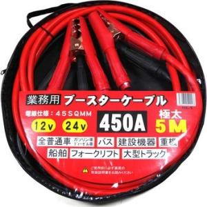 AUG アウグ ブースターケーブル 12/24V/100A/5.0M I-51