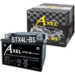 G&amp;Yu AXEL シリーズ バイク用 バッテリー STX4L-BS 12V