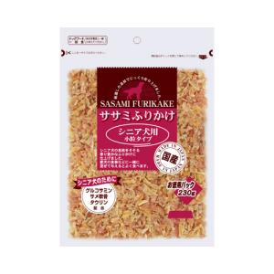 お買い得ふりかけ鶏ささみシニア小粒 230g 犬おやつふりかけ