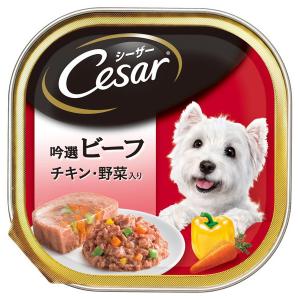 シーザー マースジャパン 吟選ビーフ 野菜入り [ドッグフード] 100g