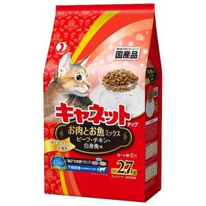 ペットライン キャネットチップ お肉とお魚ミックス 2.7kg : イコア
