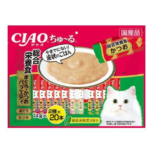 ちゅ〜る 40本入り 総合栄養食 まぐろ・かつお バラエティ キャットフード いなばペットフード