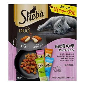 シーバ デュオ シーバデュオ 贅沢シーフード味セレクション 20g×10袋