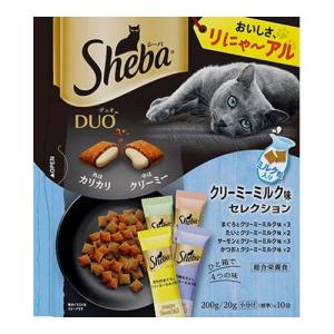 シーバ デュオ シーバデュオ 贅沢シーフード味セレクション 20g×10袋
