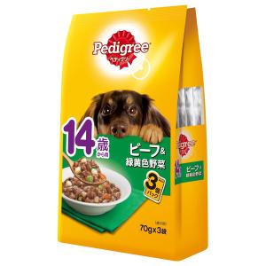 ペディグリー3P ペディグリー14歳ビーフ&野菜...の商品画像