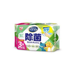ペット用除菌ウェットティッシュ ８０枚入×３Ｐ ＰＷＴ-３Ｐ