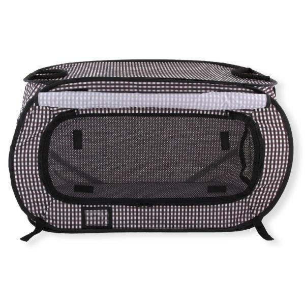 ポータブル ケージ 黒 猫壱