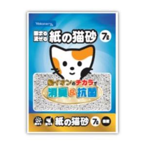 nekoneru 固まる流せる 紙の猫砂 7L 猫砂 ペットライブラリ｜hcgooday