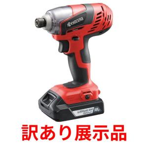 RYOBI - BID-1260 リョービ バッテリー2個付き 12v 電動ドライバー 京セラ リョービ BID-1260 本体のみ 12V ケース付き (バッテリ