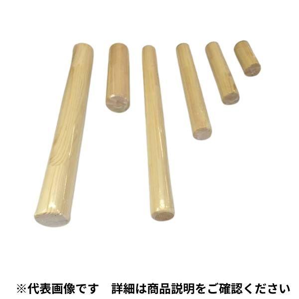 パインテーブル脚　約８０Φ×３００ｍｍ　取付金具付き