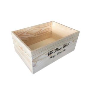 IPC 積み重ねできるフリーボックスLL ブラウン W370×D260×H168mm