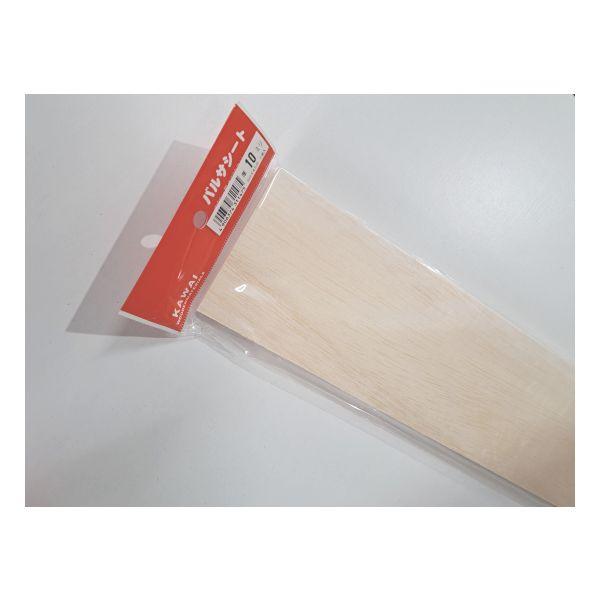 カワイ　バルサ　１０×８０×４５０ＭＭ （１枚入）