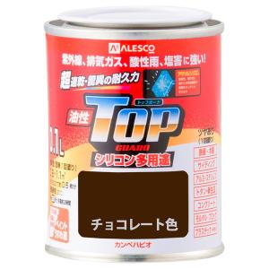 油性 トップガード チョコレート色 0.1L カンペハピオ｜hcgooday