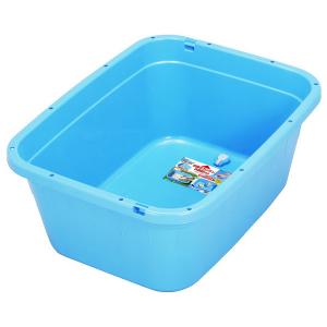 新輝合成 トンボ 角タライジャンボ 水抜栓付 60型 ブルー