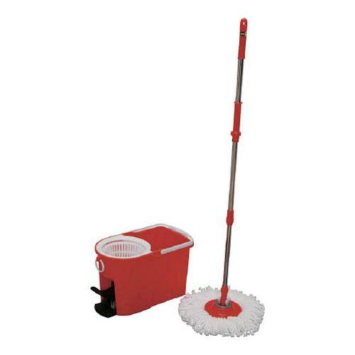 回転モップ 洗浄機能付き オレンジ KMO-490S モップ アイリスオーヤマ