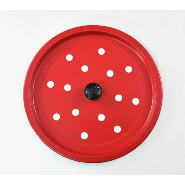 訳あり 灰皿用フタ（穴アキ）   三和金属