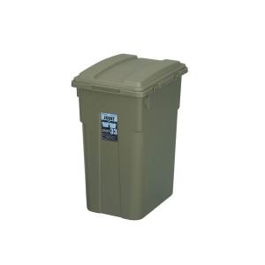 連結カラー分別ペール33型 カーキグリーン ゴミ箱｜hcgooday