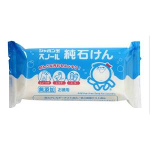 シャボン玉 スノール 純石けん 洗濯用石鹸 180g シャボン玉石けん (コンパクト便可)