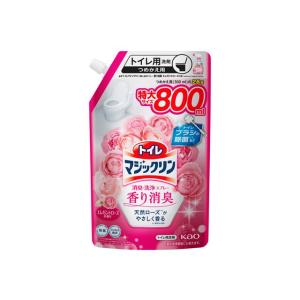 トイレマジックリン消臭・洗浄スプレー 香り消臭 エレガントローズの香り スパウトパウチ ８００ｍｌ ...