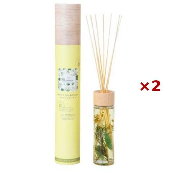 まとめ買い×2個セット B-nature リードディフューザー ホワイトガルバナム 430ml BN...