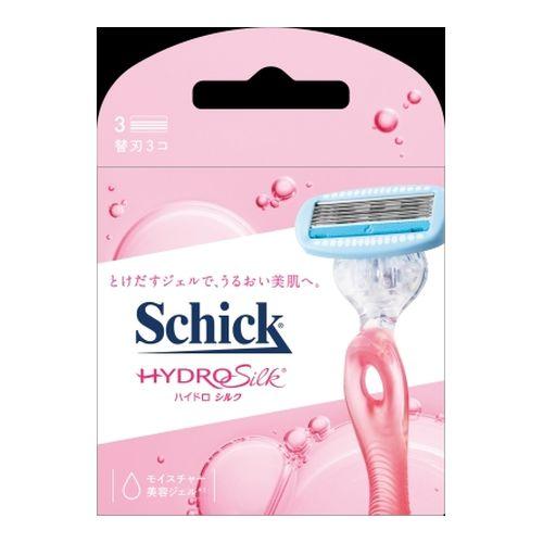 ハイドロシルク 替刃(3コ入) 女性用替刃式カミソリ替刃 シック・ジャパン (コンパクト便可)